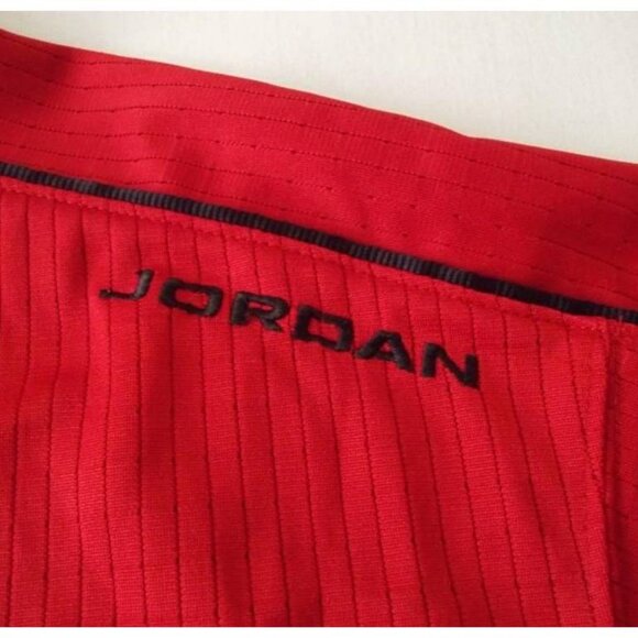 Nike Air Jordan® Textured Zippered Polo Top Size XLarge - Picture 9 of 12